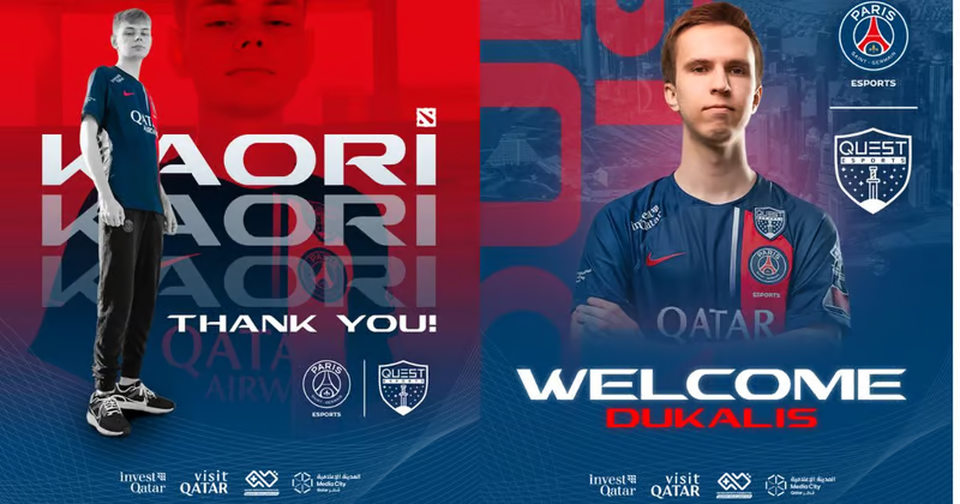 PSG Quest Parts Ways With kaori, Welcomes Dukalis to Round Out Dota 2 Roster