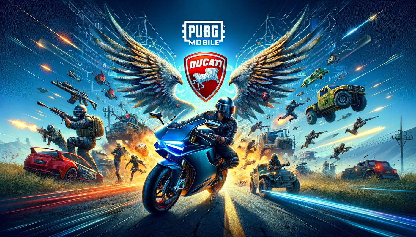 PUBG Mobile Collabs With Ducati To Launch Exclusive Bikes and Gears