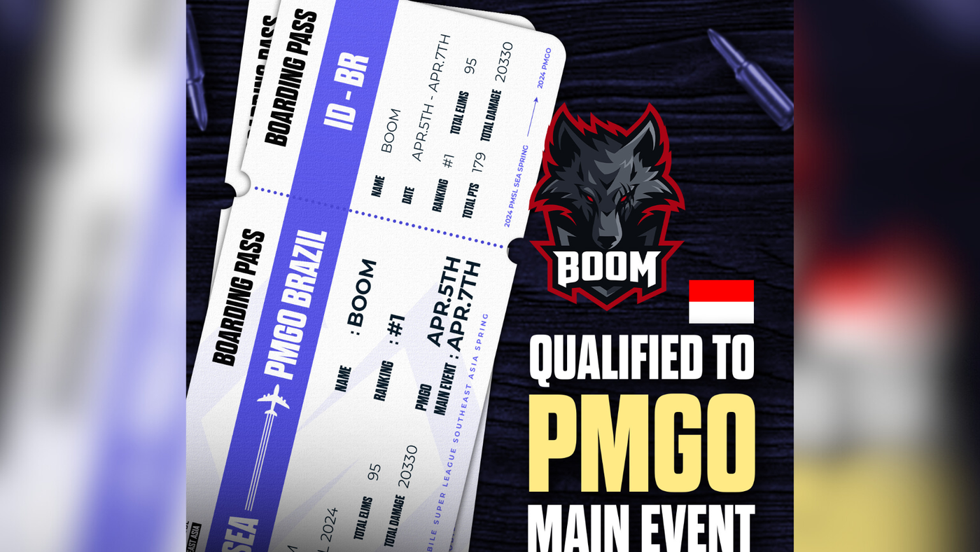 BOOM Esports Secures Spot in PMGO 2024 Main Event