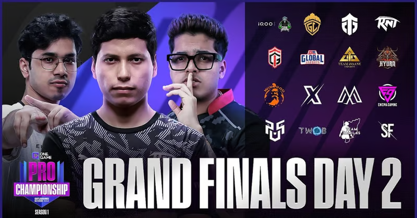 OneGame BGMI Pro Championship Grand Finals Day 2 : Everything You Need To Know