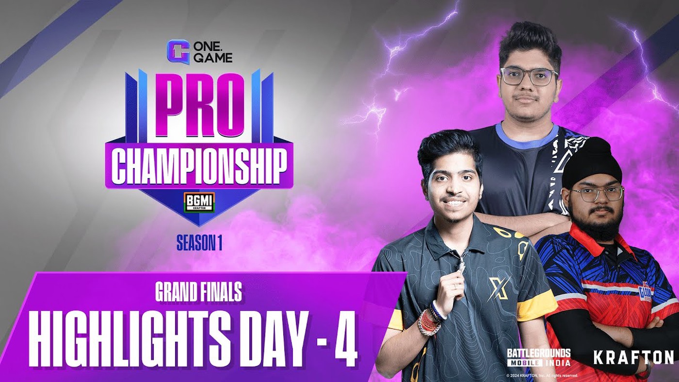 OneGame BGMI Pro Championship: Day 4 Recap and Standings
