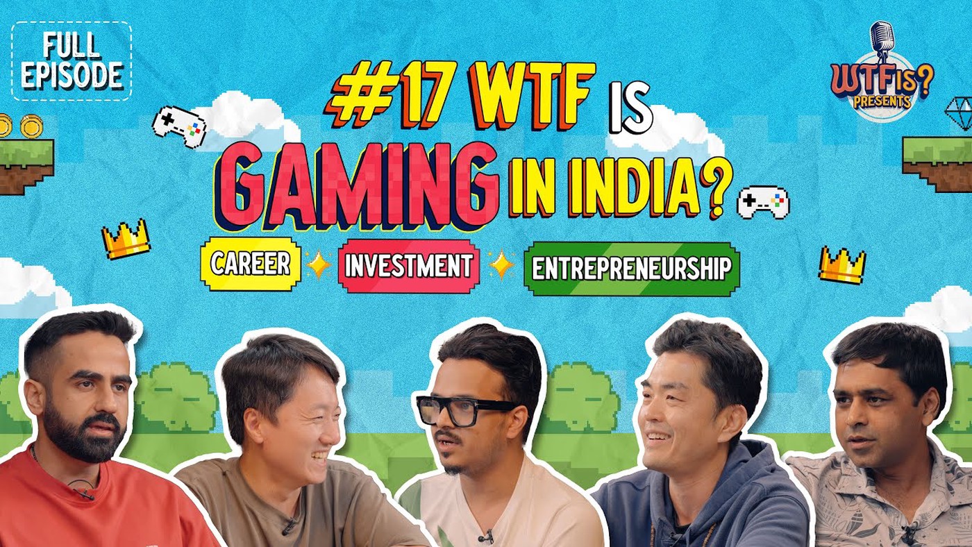 Nikhil Kamath Hosts Gaming Industry Leaders on WTF Podcast