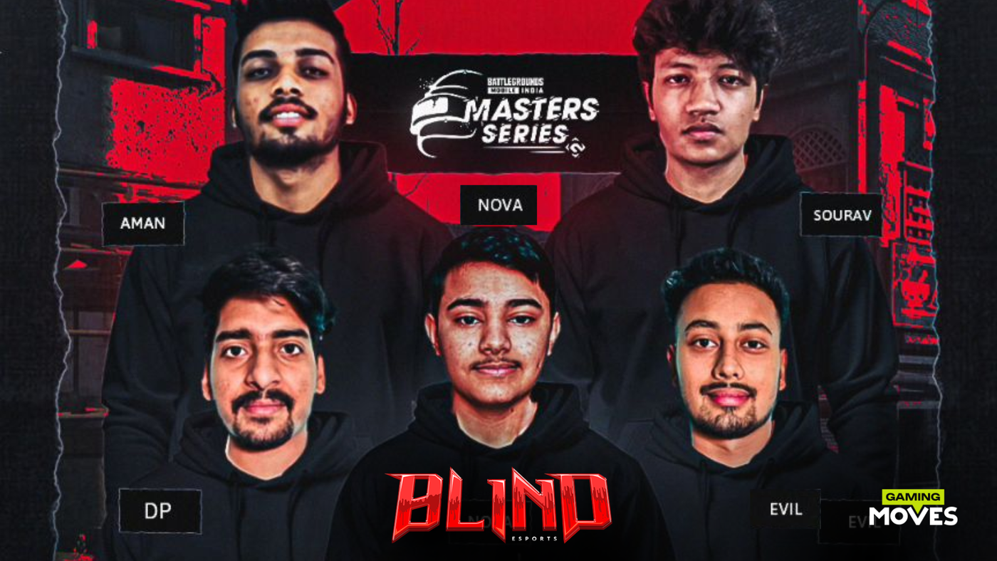 Blind Esports Announces New BGMI Lineup for BGMS Season 3