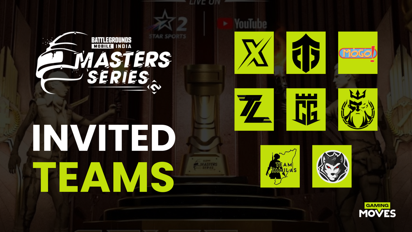 Team XSpark, Entity, MOGO, and More Invited for BGMI Masters Series (BGMS) Season 3