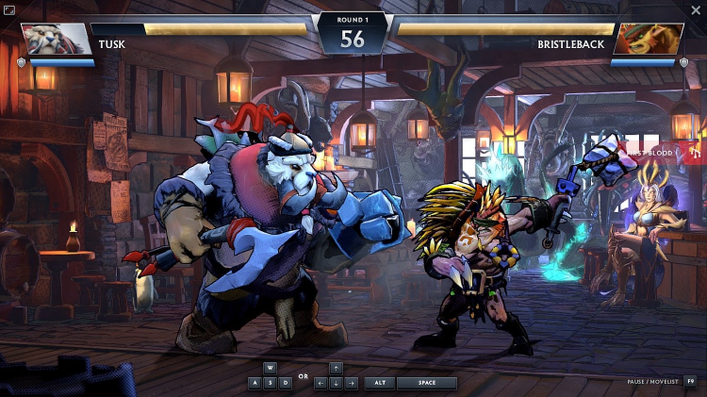 Dota 2 Adds Street Fighter-Style Game in Crownfall Update