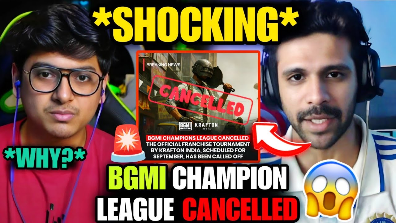 BGMI Franchise League Cancelled at the Last Minute — What Just Happened?