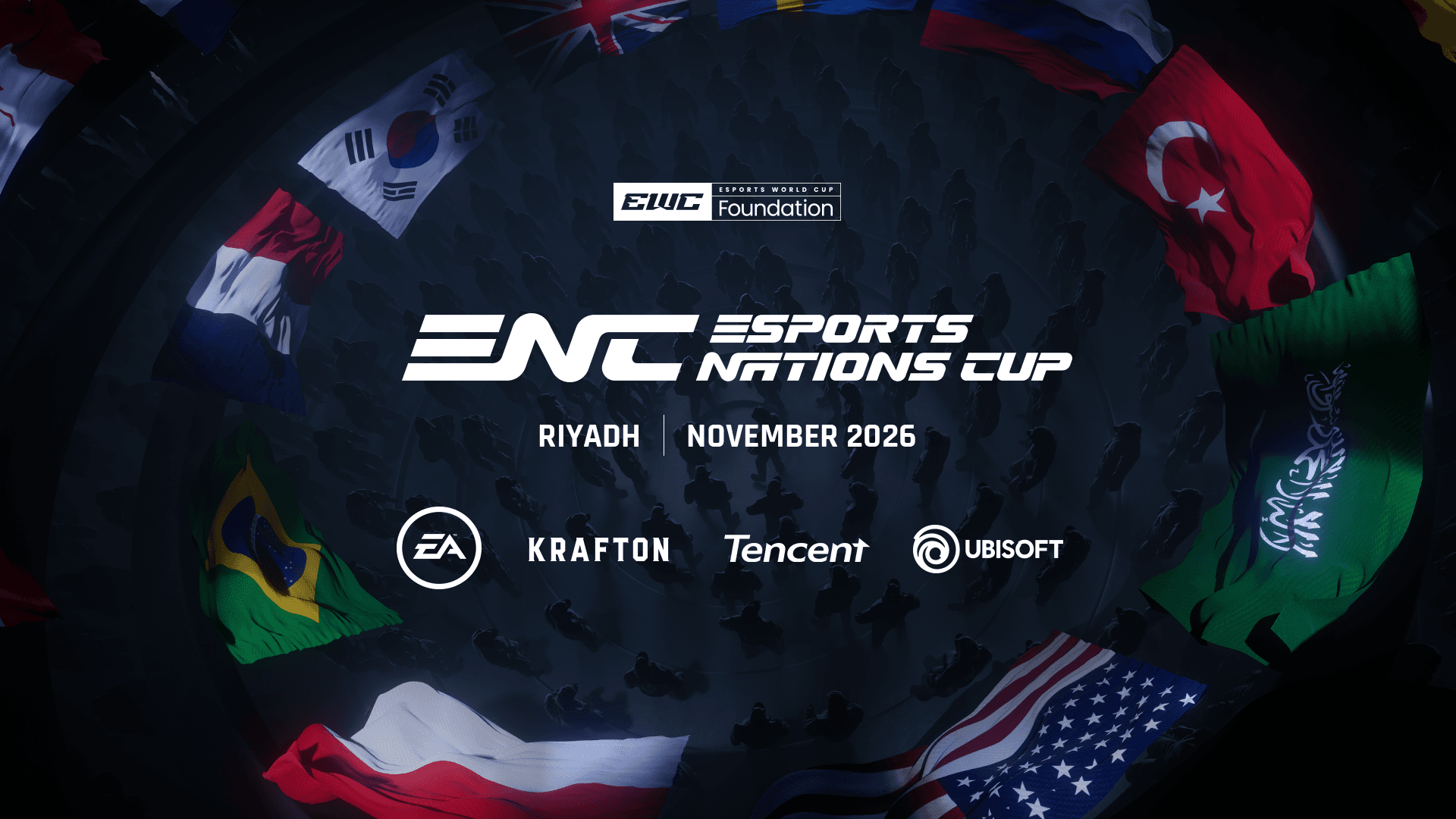 Esports Nations Cup Announced for 2026, Backed by Industry Giants