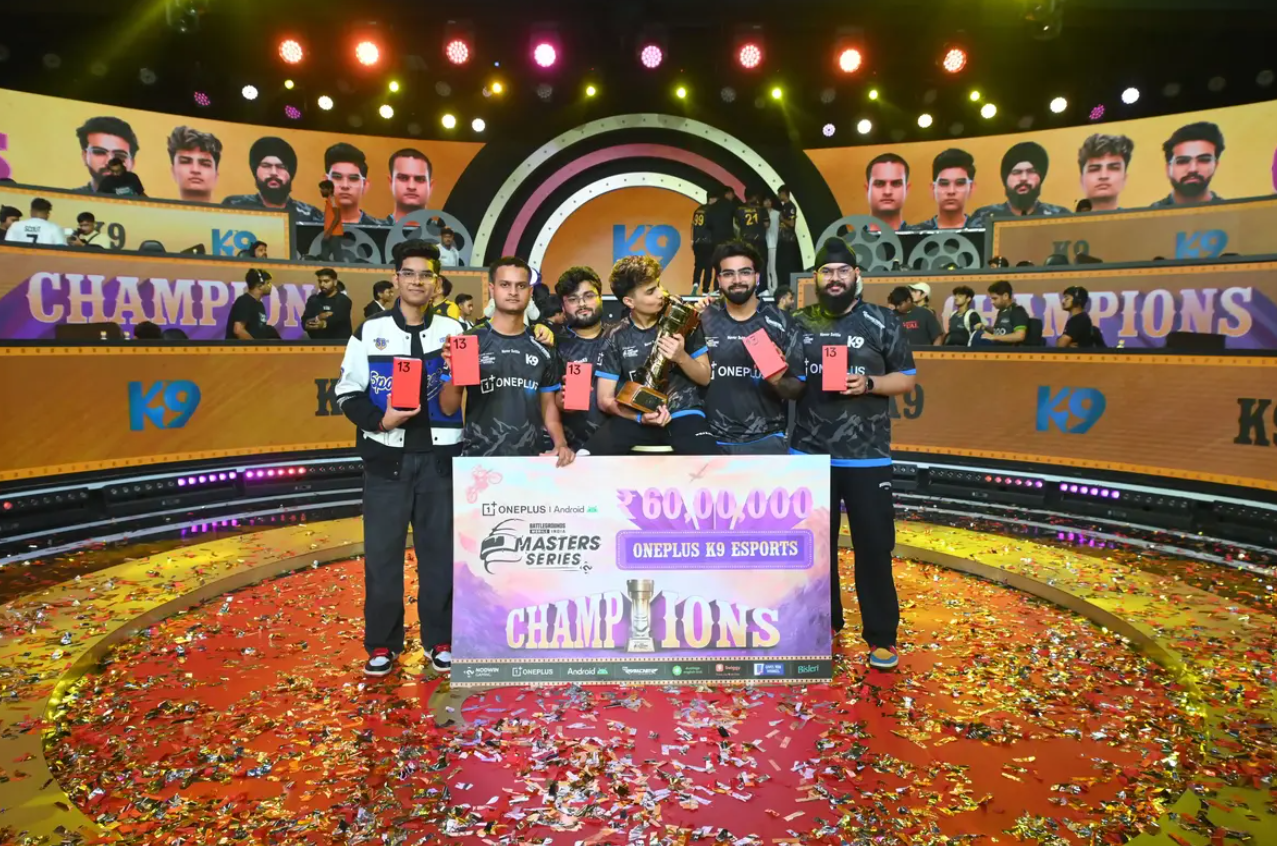 K9 Esports Crowned Champions of BGMI Masters Series Season 4