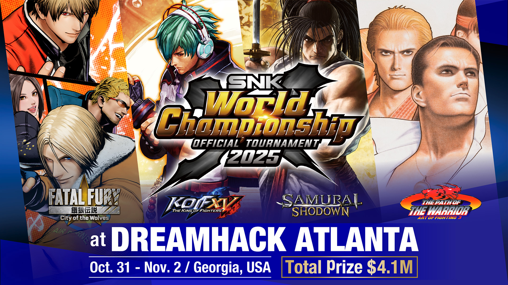 DreamHack Atlanta 2025 Confirms Massive Esports Lineup with $6.6 Million in Prizes