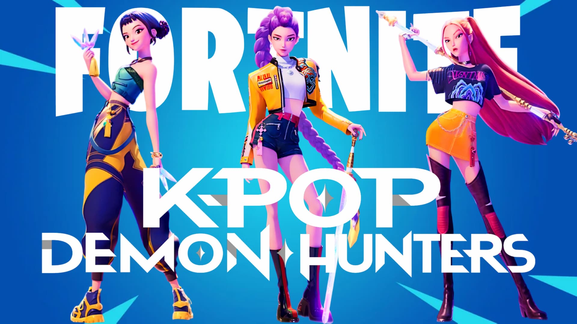 Fortnite K-pop Demon Hunters skins explained How to unlock outfits and grab free rewards