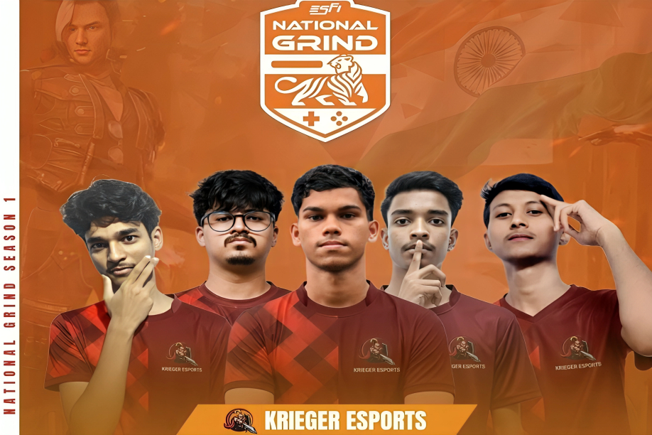 Krieger Esports crowned champions of ESFI Free Fire MAX National Grind Season 1